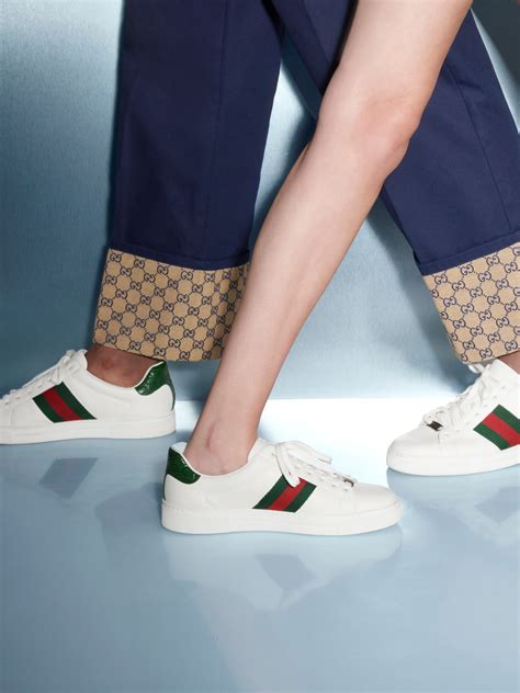 scarpe gucci indosso